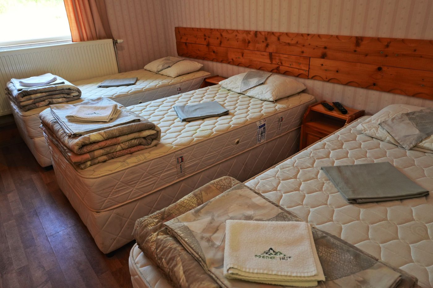Triple / family room at Predel Hut